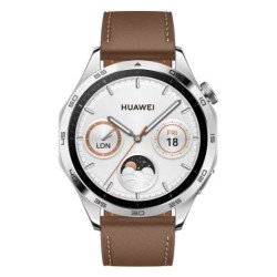 Explora o Huawei Watch GT 4 46mm Castanho, compra já online