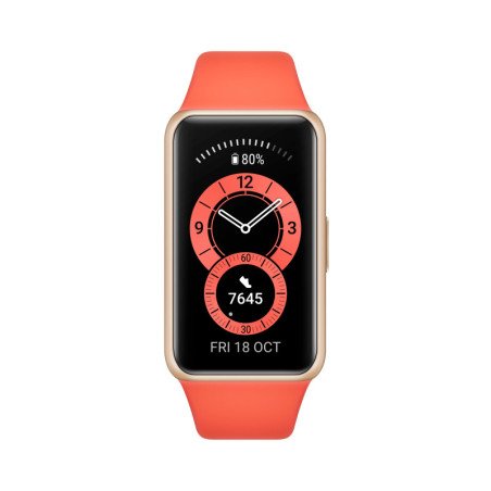 Compra a Smartband Huawei Band 6 Laranja optimiza o teu estilo!