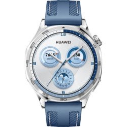 Descobre o Huawei Watch GT5 46mm com GPS e bracelete azul, compra já