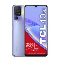 Smartphone TCL 40 SE Roxo: Desfruta de 256GB de Memória!