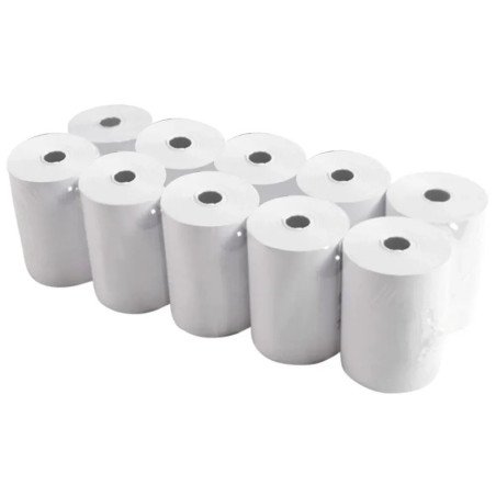 Compra já Rolo Papel Térmico 80x60mm - Pack 10 Unidades!