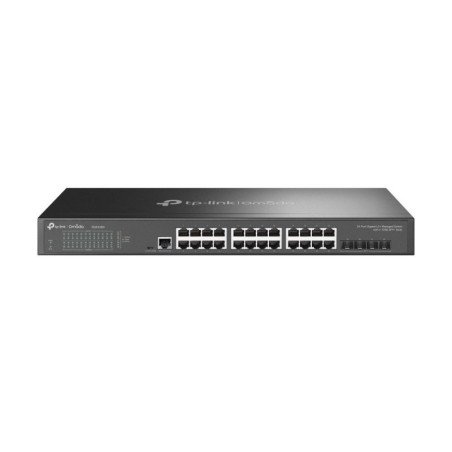 Melhora a tua rede com o TP-Link TL-SG3428X L2+; compra já!