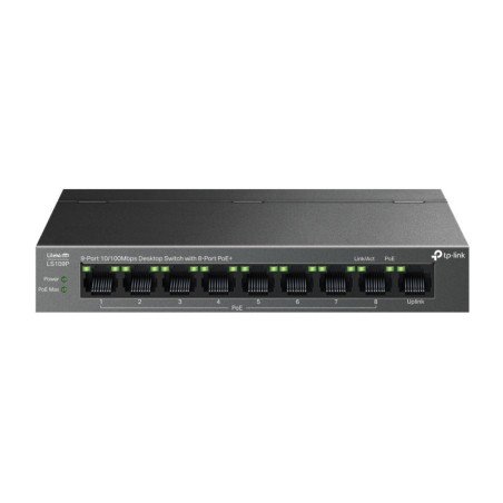 Compra o Switch TP-Link LS109P 9P 10/100Mbps, aproveita PoE+ hoje!
