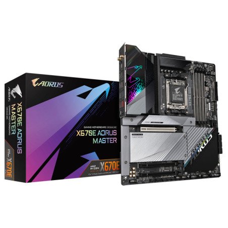 Melhora o teu PC com a GIGABYTE X670E AORUS MASTER - Compra já!