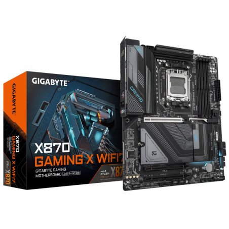 Compra a motherboard GIGABYTE X870 AM5 DDR5 para potência máxima