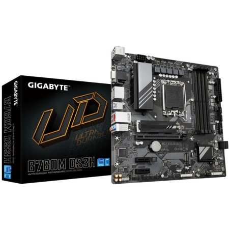 Melhora o teu PC: GIGABYTE B760M DS3H MATX Motherboard DDR5