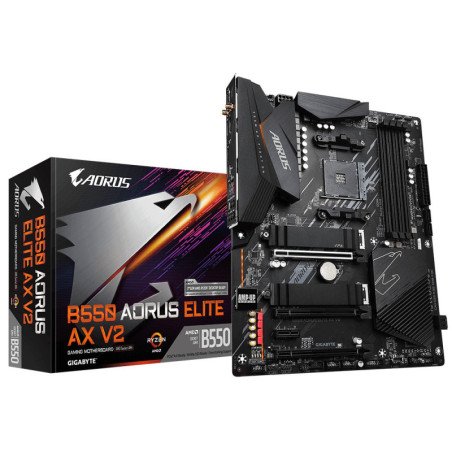 Descobre a GIGABYTE B550 AORUS ELITE AX V2. Atualiza já!