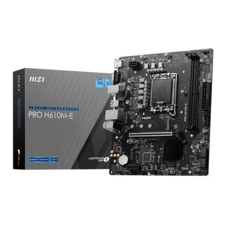 Compra MSI PRO H610M-E MATX e melhora o teu PC hoje mesmo