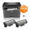 Impressora Multifunções Brother DCP-L2627DWXL Wi-Fi | Compra já