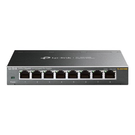 TP-Link TL-SG108E switch de rede Gerido L2 Gigabit Ethernet