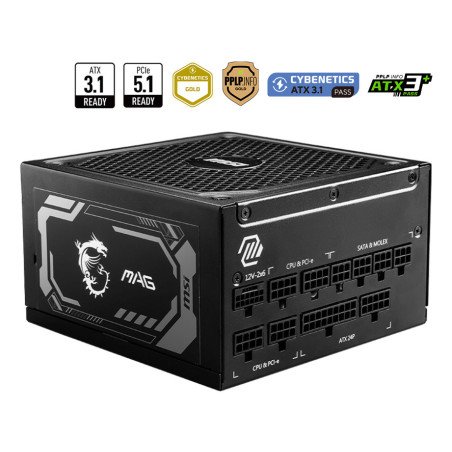 Compra a fonte MSI MAG A1250GL - Potência e eficiência garantidas!