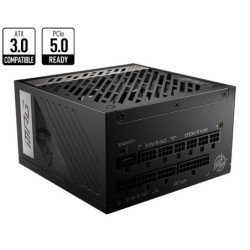 MSI MPG A850G PCIE5 fonte de alimentação 850 W 24-pin ATX ATX Preto