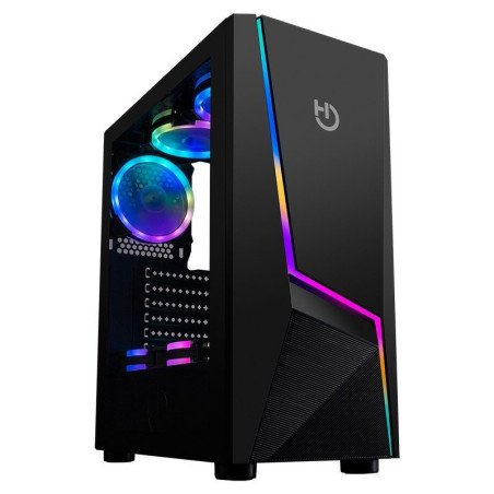 Melhora o teu setup com a Caixa PC Hiditec V20 ARGB Preta!
