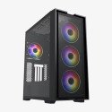 Caixa PC Hiditec H2 AIR ARGB Preta: Melhora a Ventilação, Compra Já!