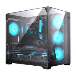 Descobre a Hiditec SKY Tower Preta para o teu setup ideal!
