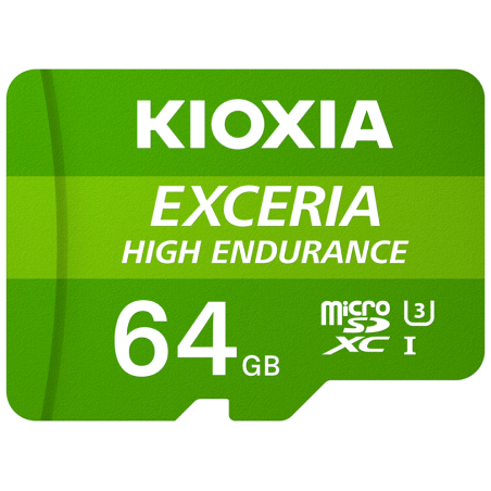 Compra já o Micro SD Kioxia 64GB UHS-I C10 com Adaptador!