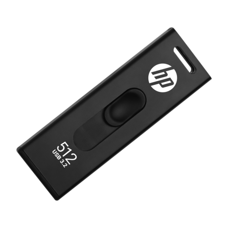 USB 3.2 HP 512GB Preto: Expande o teu armazenamento hoje mesmo