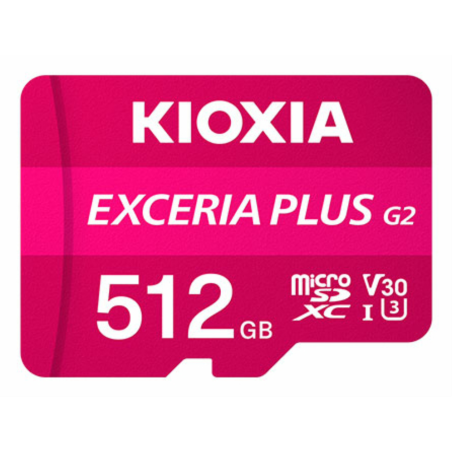 Compra já o Micro SD Kioxia 512GB Exceria Plus G2 com oferta!