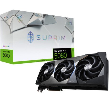 Compra a Placa Gráfica MSI RTX 5080 16 GB e eleva o teu jogo!