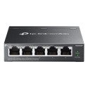 Compra já o Switch TP-Link Omada ES205G Gigabit PoE preto!