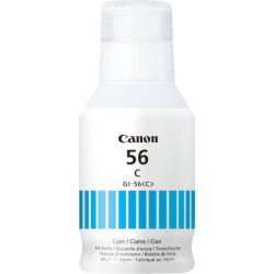 Tinta Canon GI-56C Ciano 135ml Original | Melhora as tuas Impressões
