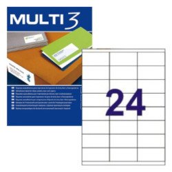 Compra Multi3 Etiquetas 070x035mm 2400un e organiza o teu mundo