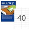 Encontra Etiquetas Multi3 52,5x29,7 - 100 Folhas: Compra já!