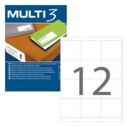 Compra Multi3 Etiquetas 070x067,7mm - 100Fls, 1200un | Encomenda já!