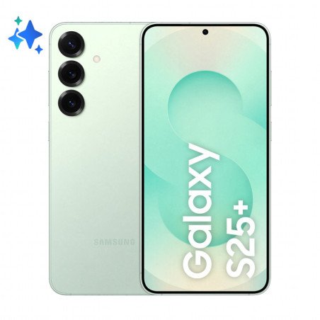 Compra o Samsung Galaxy S25+ 5G Azul Menta, aproveita já!