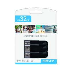 Compra USB 2.0 PNY 3X 32GB ATTACHE4 e armazena tudo!