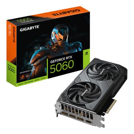 TARJETA GRAFICA GIGABYTE RTX 5060 WINDFORCE 8GB