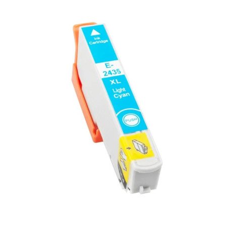 Compra Tinteiro Epson T2435 Azul Claro Compatível e poupa já