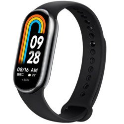 Compre Xiaomi Mi Band 8 Preto | Melhor Preço de SmartBand | Chip Ink