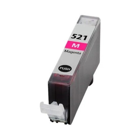 Tinteiro Canon CLI521 Magenta Compatível