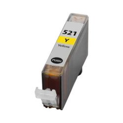 Tinteiro Canon CLI521 Amarelo Compatível