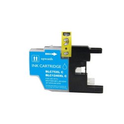 Compre Agora: Tinteiro Brother LC-1240 Azul Compatível - Chip Ink
