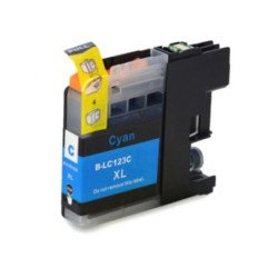 Tinteiro Brother LC123 Azul Compatível