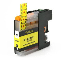 Compra Tinteiro Brother LC223 Amarelo Compatível - Qualidade e Economi