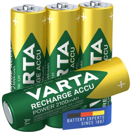 Bateria AA Recarregável Varta 56706 NiMH: Potencia o teu dispositivo!