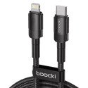 Cabo USB-C Para Lightning PD 3A 20W Preto 2metros Apple