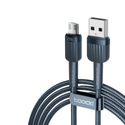 Cabo USB-A para Micro USB Azul 1Metro | Cabos de Alta Qualidade