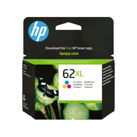 Tinteiro HP 62XL Cores Original | Compra agora e poupa mais