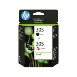 Pack 2 Tinteiros HP 305 Originais | Compra e economiza agora