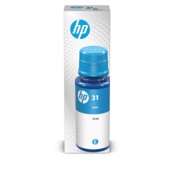 Tinta HP 31 Azul 70ml Original 1VU26AE, melhora as tuas impressões!