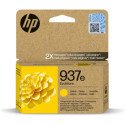 Tinteiro HP 937e Amarelo Original - 4S6W8NE