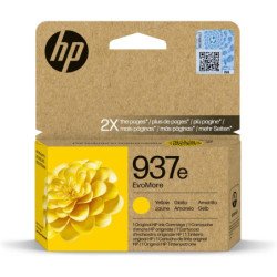 Tinteiro HP 937e Amarelo Original - 4S6W8NE