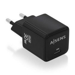 AISENS ASCH-30W1P036-BK carregador de dispositivos móveis Universal