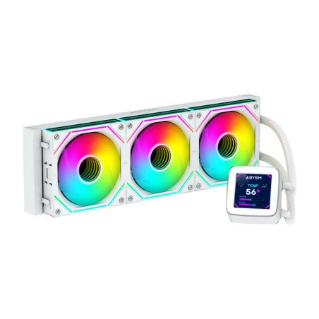 ABYSM Oceanic LCD 360 ARGB Processador Refrigerador líquido