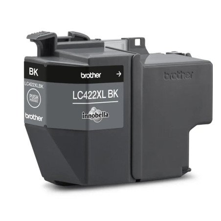 Tinteiro Brother LC422XL Preto Compatível - Imprime até 3.000 Páginas