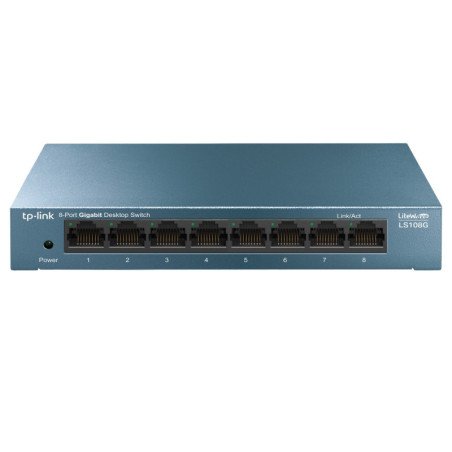 Switch TP-Link LS108G 8 Portas Gigabit Ethernet | Descobre já!